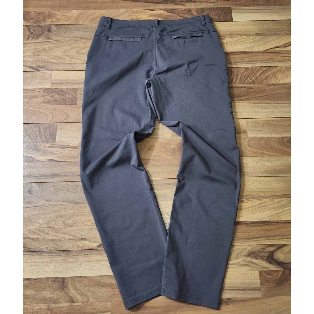 Rye 51 Voyager Chino Pants 33x31 Gray Tech Performance Lightweight 5 Pocket Euc - Picture 13 of 16